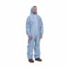 Posi-Wear® Flame Resistant Coverall with Hood, Elastic Wrists and Ankles, Blue, MD, 25/cs